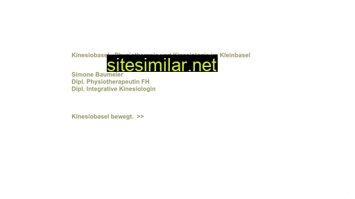 kinesio-basel.ch alternative sites