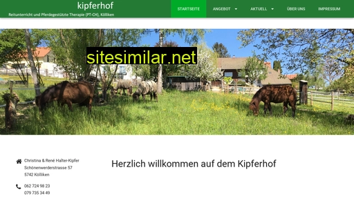 kipferhof.ch alternative sites