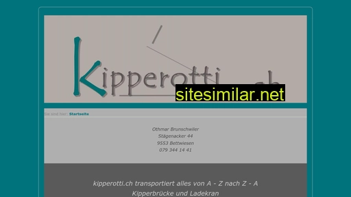 kipperotti.ch alternative sites