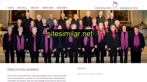 Kirchenchor-oberbuchsiten similar sites