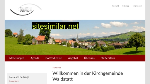 kirchewaldstatt.ch alternative sites