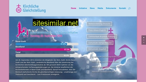 kirchlichegleichstellung.ch alternative sites