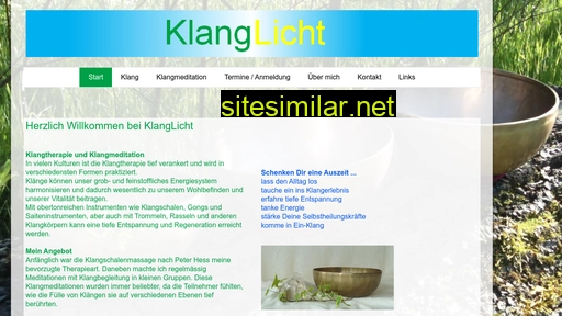 klanglicht.ch alternative sites