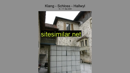 klang-schloss-hallwyl.ch alternative sites
