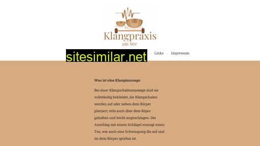 klangpraxisamsee.ch alternative sites