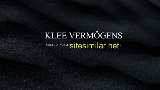 kleeconsulting.ch alternative sites