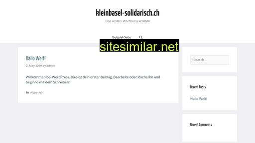 Kleinbasel-solidarisch similar sites