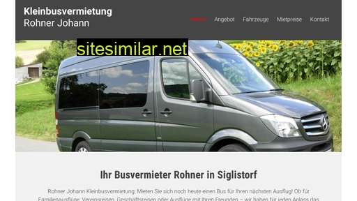 kleinbusreisen.ch alternative sites
