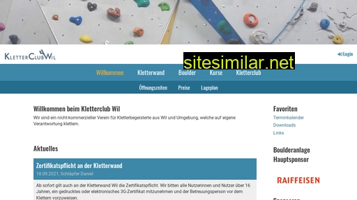 kletterclub.ch alternative sites