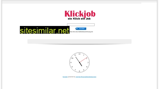 klickjob.ch alternative sites