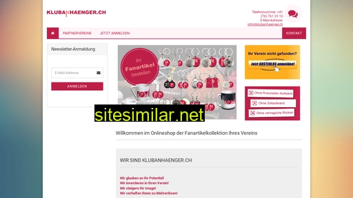 klubanhaenger.ch alternative sites