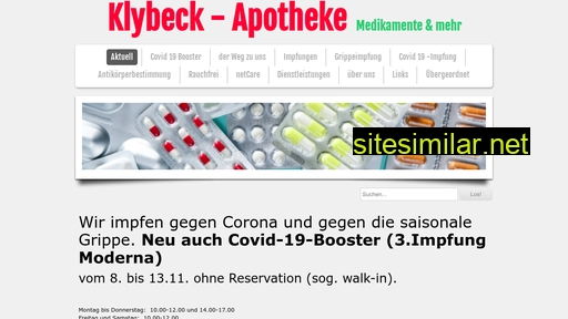 klybeck-apotheke.ch alternative sites