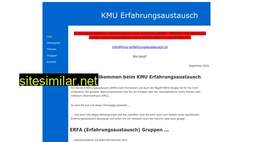 kmu-erfahrungsaustausch.ch alternative sites