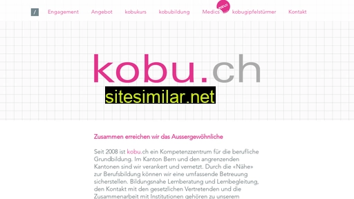 kobu.ch alternative sites