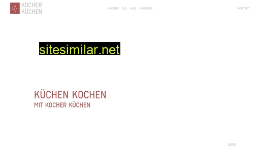 kocher-kuechen.ch alternative sites