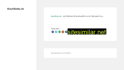 kochseite.ch alternative sites