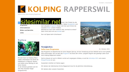 kolping-rapperswil.ch alternative sites