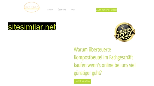 kompostbeutel.ch alternative sites