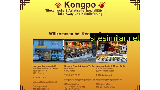 kongpofoods.ch alternative sites