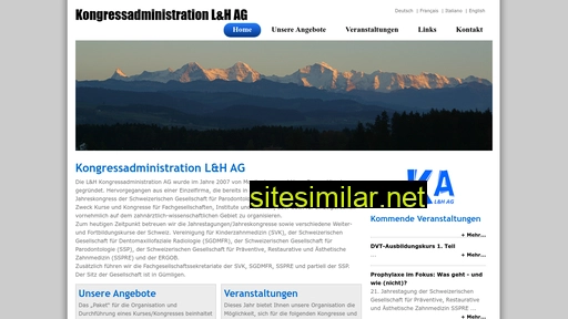 kongressadministration.ch alternative sites