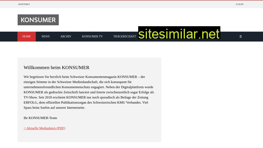 konsumer.ch alternative sites