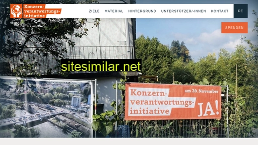 konzern-initiative.ch alternative sites