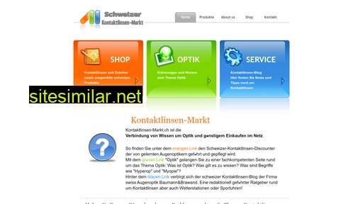 kontaktlinsen-markt.ch alternative sites