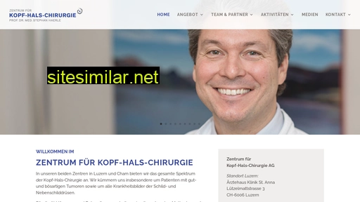 kopf-hals-chirurgie.ch alternative sites