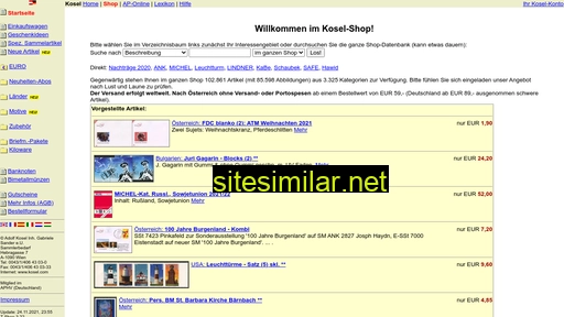kosel.ch alternative sites