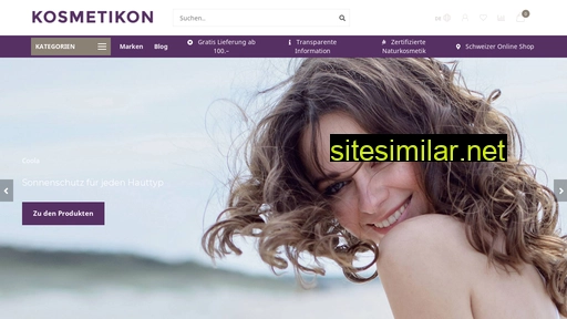 kosmetikon.ch alternative sites