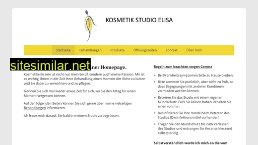 kosmetikstudioelisa.ch alternative sites