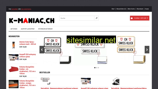k-maniac.ch alternative sites