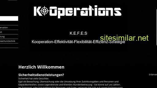 K-operations similar sites