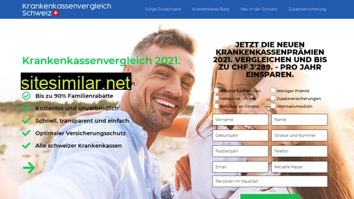 krankenkassenvergleichschweiz.ch alternative sites