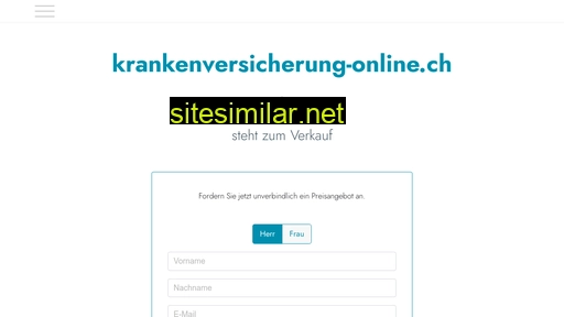 krankenversicherung-online.ch alternative sites