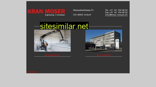 kran-moser.ch alternative sites