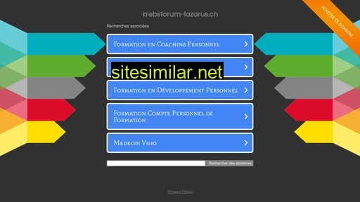 krebsforum-lazarus.ch alternative sites