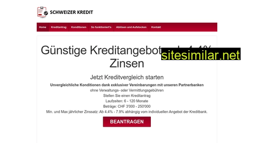kredit-schweiz.ch alternative sites