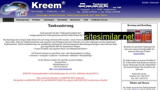 kreem.ch alternative sites