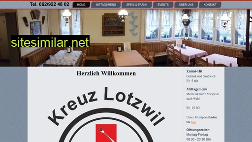 kreuzlotzwil.ch alternative sites