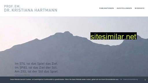 kristiana-hartmann.ch alternative sites