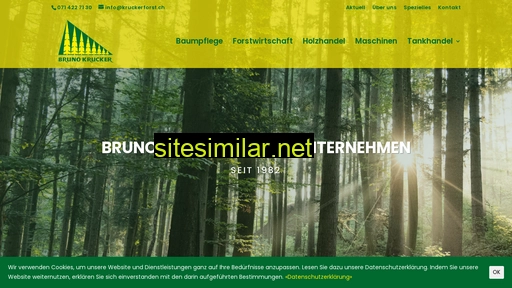 kruckerforst.ch alternative sites