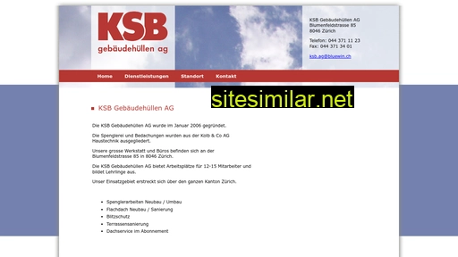 ksb-spenglertechnik.ch alternative sites
