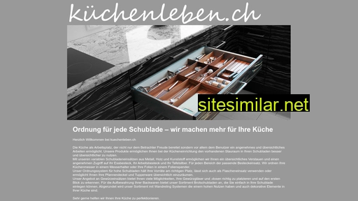 kuechenleben.ch alternative sites
