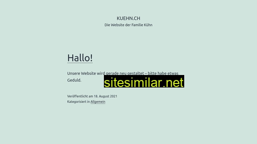 kuehn.ch alternative sites
