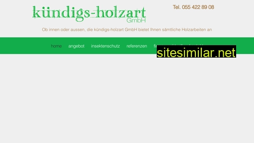 kuendigs-holzart.ch alternative sites