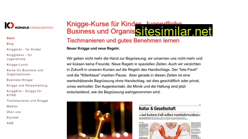 kuenzle-organisation.ch alternative sites
