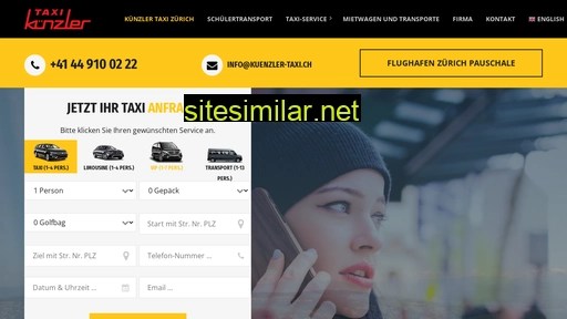 kuenzler-taxi.ch alternative sites