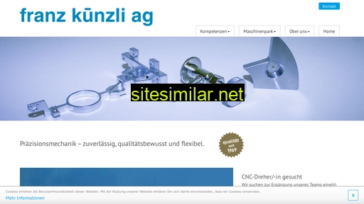 kuenzliag.ch alternative sites