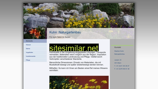 kuhn-naturgartenbau.ch alternative sites